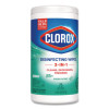 Disinfecting Wipes, Bleach Free Cleaning Wipes, 1-Ply, 7 x 8, Fresh Scent, White, 75/Canister, 6 Canisters/Carton