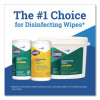 Cloroxpro Disinfecting Wipes, 1-Ply, 7 x 8, Fresh Scent, White, 75/Canister