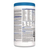 Bleach Germicidal Wipes, 1-Ply, 6 x 5, Unscented, White, 150/Canister, 6 Canisters/Carton