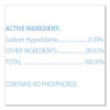Fuzion Cleaner Disinfectant, Unscented, 32 Oz Spray Bottle