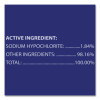 Cloroxpro Clean-Up Disinfectant Cleaner With Bleach, 128 Oz Refill Bottle
