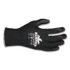 Nitrile Coated Kevlar Gloves, En388: 4542, 11" Long, X-Large, Black, Pair