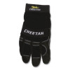 Cheetah 935Ch Gloves, En388: 2X21, 10" Long, Small, Black, Pair