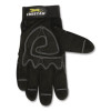 Cheetah 935Ch Gloves, En388: 2X21, 10" Long, X-Large, Black, Pair
