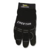 Cheetah 935Ch Gloves, En388: 2X21, 10" Long, X-Large, Black, Pair