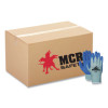 Memphis Flex Latex-Coated Seamless Nylon Knit Gloves, En388: 3131, Small, Blue/Gray, 12 Pairs