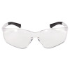 Bearkat Safety Glasses, Frameless, Clear Single Anti-Fog Lens, 12/Box
