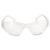 Checklite Safety Glasses, Frameless, Clear Single Lens, 12/Box