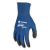 Ultra Tech Tactile Dexterity Work Gloves, En388: 4131, Small, Blue/Black, 12 Pairs