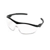 Storm Safety Glasses, Black Half Frame, Clear Single Lens, 12/Box