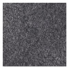 Ecostep Wiper Mat, Rectangular, Charcoal Gray Cut Pile Surface, 36" x 60"