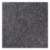 Ecostep Wiper Mat, Rectangular, Charcoal Gray Cut Pile Surface, 36" x 10 Ft