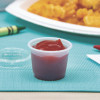 Polystyrene Portion Cups, 1 Oz, Plastic, Translucent, 2,500/Carton