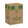 Bare Eco-Forward Rpet Cold Cups, Proplanet Seal, 20 Oz, Plastic, Leaf Design, 50/Pack, 12 Packs/Carton