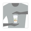 Bare Eco-Forward Rpet Cold Cups, Proplanet Seal, 20 Oz, Plastic, Leaf Design, 50/Pack, 12 Packs/Carton