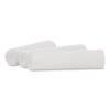 Railroad Crayon Chalk, 4" x 1" Diameter, White, 72/Box