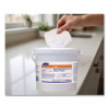 Avert Sporicidal Disinfectant Cleaner Wipes, 1-Ply, 11 x 12, Chlorine Scent, 160/Canister, 4 Canisters/Carton