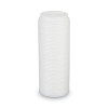 Dome Drink-Thru Lids, Fits 10 Oz To 16 Oz Perfectouch Hot Cups/12 Oz To 20 Oz Wisesize Hot Cups, Plastic, White, 50/Pack