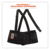 Proflex 2000Sf High-Performance Spandex Back Support Brace, Small, 25" To 30" Waist, Black