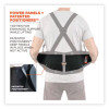 Proflex 2000Sf High-Performance Spandex Back Support Brace, Small, 25" To 30" Waist, Black