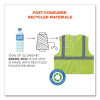Glowear 8205Hl Type R Class 2 Super Econo Mesh Safety Vest, Polyester, Large To X-Large, Lime