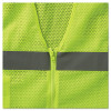 Glowear 8210Z Class 2 Economy Vest, Polyester Mesh, Large To X-Large, Lime
