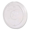 Greenware Cold Drink Lids, X-Slot, Fits 16 Oz/18 Oz/24 Oz Cold Cups, Sugarcane, Clear, 1,000/Carton