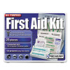 All-Purpose First Aid Kit, 21 Pieces, Plastic Case