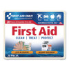 All-Purpose First Aid Kit, 21 Pieces, Plastic Case