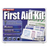 All-Purpose First Aid Kit, 34 Pieces, Plastic Case