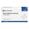 First Aid Kit Refill Triple Antibiotic Ointment, Packet, 12/Box