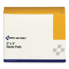 Refill Gauze Pads For Ansi-Compliant First Aid Kits/Cabinets, Sterile, 3 X 3, 40/Pack