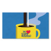Coffee Brick, Espresso, 10 Oz Brick Pack, 24/Carton