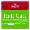 Half Caff Ground Coffee, 22.6 Oz Canister, 6/Carton