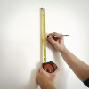 Extramark Tape Measure, 1" x 35 Ft, Steel, Orange/Black