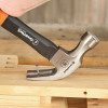 16 Oz Claw Hammer With High-Visibility Orange Fiberglass Handle