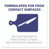 Foodservice Surface Sanitizer, Fragrance-Free, 1 Gal Bottle, 4/Carton