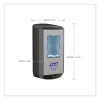 Cs6 Soap Touch-Free Dispenser, 1,200 Ml, 4.88 X 8.8 X 11.38, Graphite