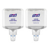 Advanced Hand Sanitizer Gentle And Free Foam, 1,200 Ml Refill, Fragrance-Free, For Es8 Dispensers, 2/Carton