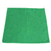 Lightweight Microfiber Cloths, 16 X 16, Green, 240/Carton