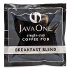 Coffee Pods, Breakfast Blend, Single Cup, 14/Box