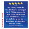 Flexible Fabric Adhesive Bandages, Assorted, 100/Box