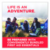 Mini First Aid To Go Kit, 12 Pieces, Plastic Case