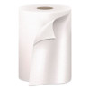 Essential High Capacity Hard Roll Towels For Business, 1-Ply, 8" x 1,000 Ft, 1.5" Core, Recycled, White, 6 Rolls/Carton