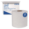 Essential Center-Pull Towels, Absorbency Pockets, 2-Ply, 8 x 15, White, 500/Roll, 4 Rolls/Carton