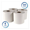 Essential Center-Pull Towels, Absorbency Pockets, 2-Ply, 8 x 15, White, 500/Roll, 4 Rolls/Carton
