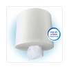 Essential Roll Center-Pull Towels, 1-Ply, 8 x 12, White, 700/Roll, 6 Rolls/Carton