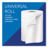 Essential 100% Recycled Fiber Hard Roll Towel, 1-Ply, 8" x 800 Ft, 1.5" Core, White, 12 Rolls/Carton
