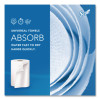 Essential 100% Recycled Fiber Hard Roll Towel, 1-Ply, 8" x 800 Ft, 1.5" Core, White, 12 Rolls/Carton