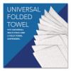 Essential C-Fold Towels For Business, Absorbency Pockets, 1-Ply, 10.13 x 13.15, White, 200/Pack, 12 Packs/Carton